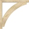 Ekena Millwork Thorton Block Rough Sawn Bracket w/ Offset Brace, Douglas Fir, 4"W x 28"D x 28"H BKT0402X28X28THR05RDF - alternate 3